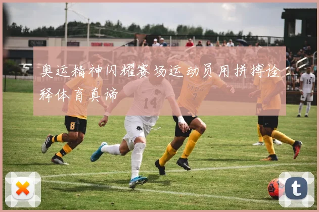 奥运精神闪耀赛场运动员用拼搏诠释体育真谛